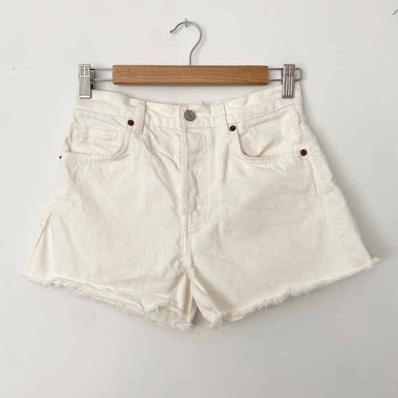 Reformation Charlie high rise Jean shorts - Picture 4 of 8